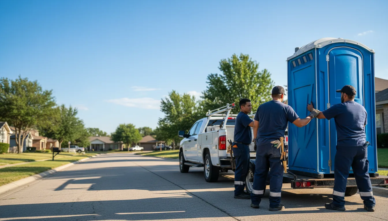 Portable Toilet Rental in Saint David, IL near me